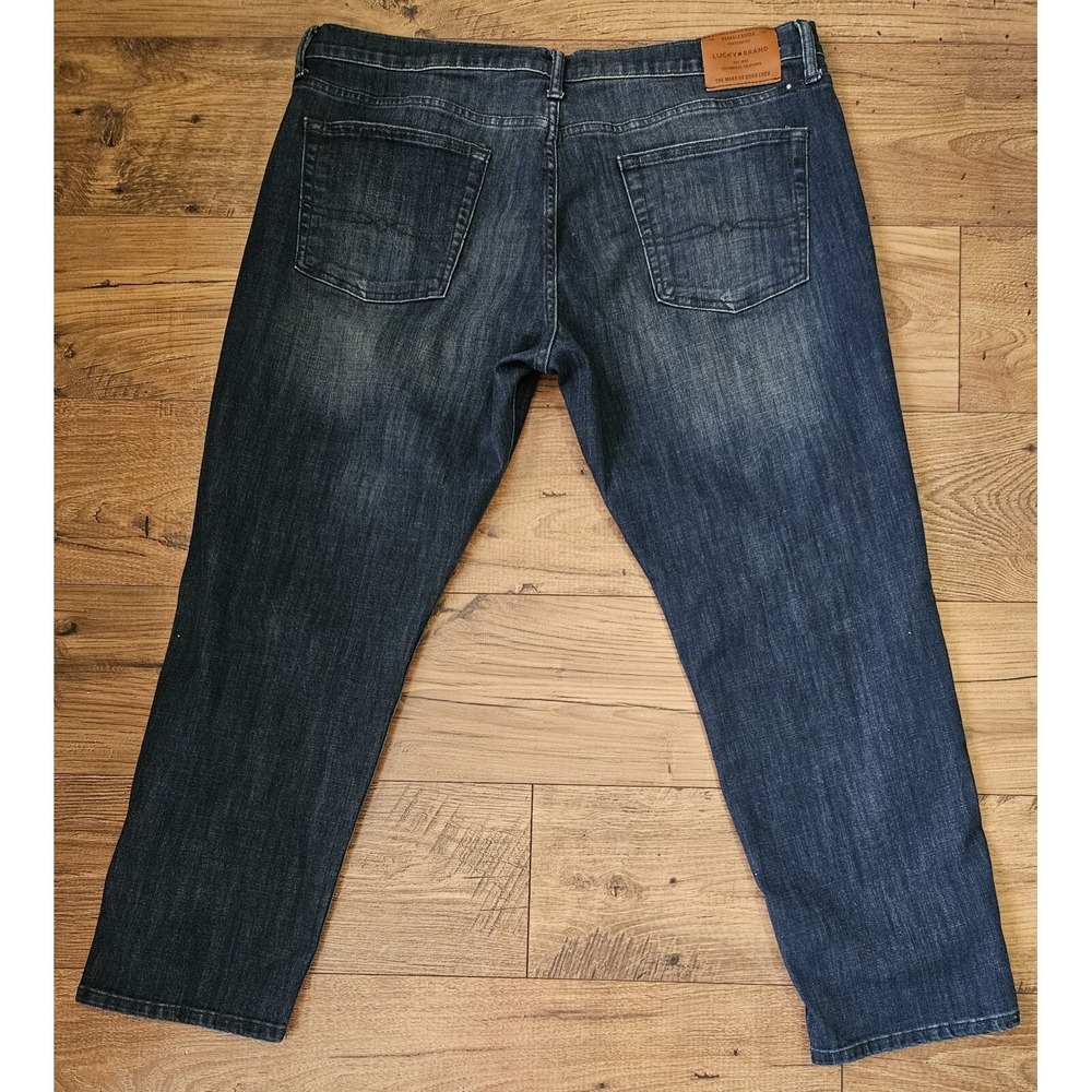 Lucky Brand Jeans '221 Straight' Mens tag=40x30 (MEASURED=41x28.5) - Picture 2 of 16